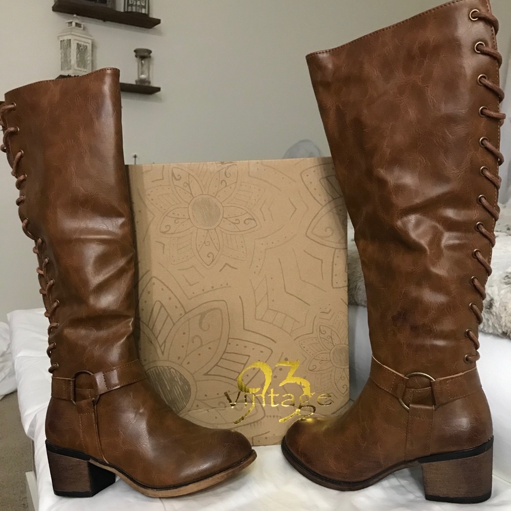Vintage 93 Rose 2 Riding Boots